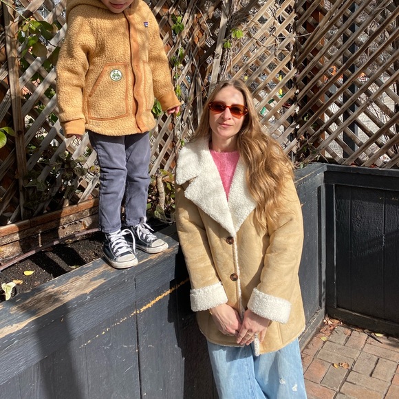 Free People Diogo Coat / Ivory Combo size XS NWT - Picture 15 of 16